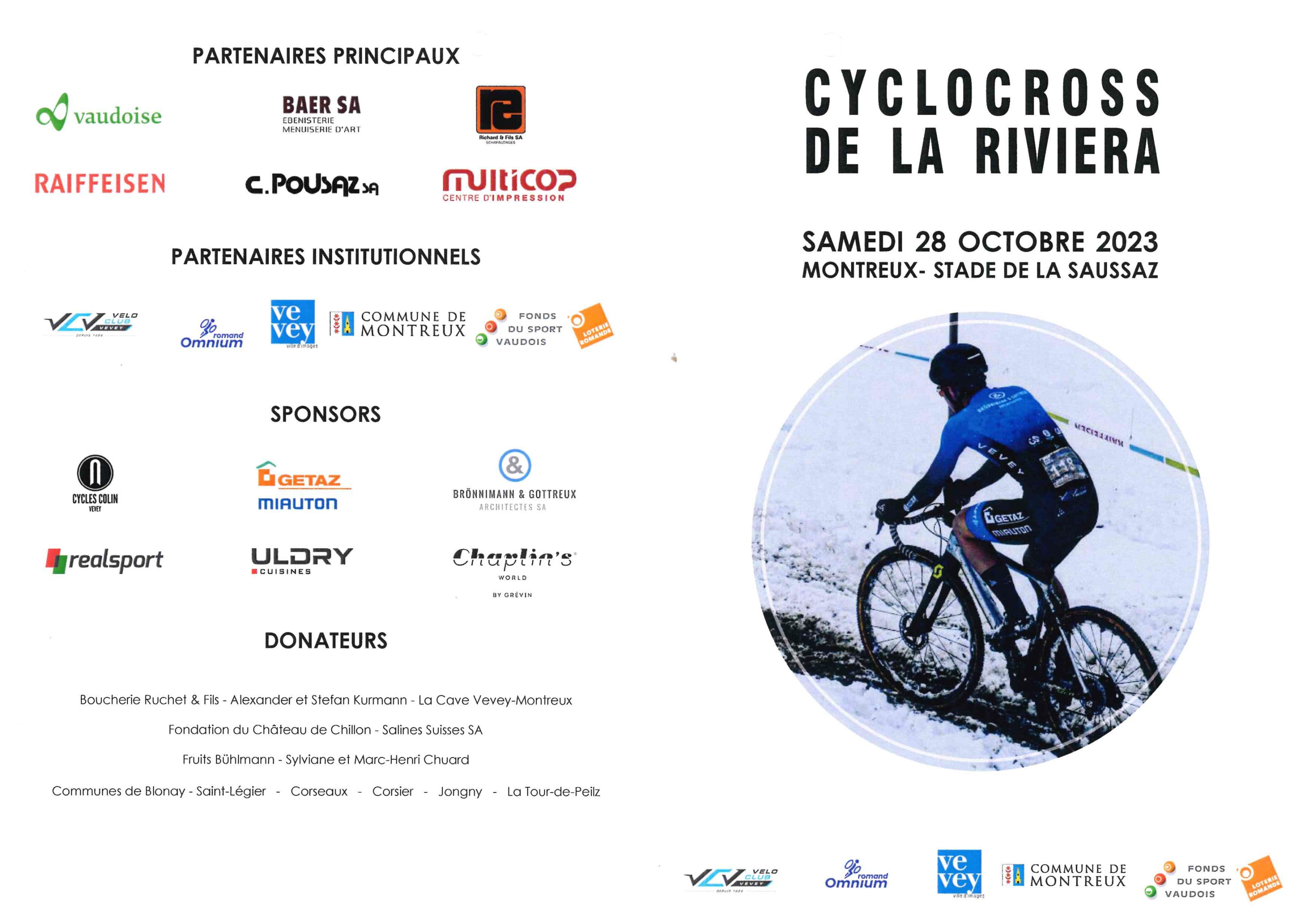 Image Cyclocross de la Riviera - Automne 2023